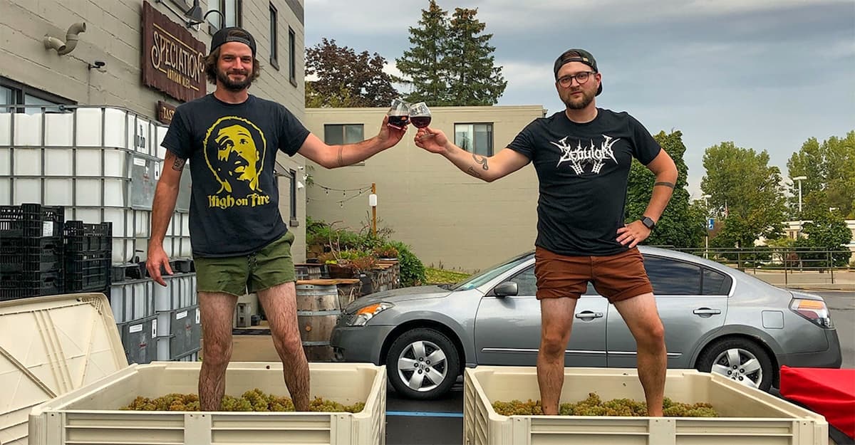 Wine Ought? How and Why Some Breweries Are Stomping Grapes to Diversify