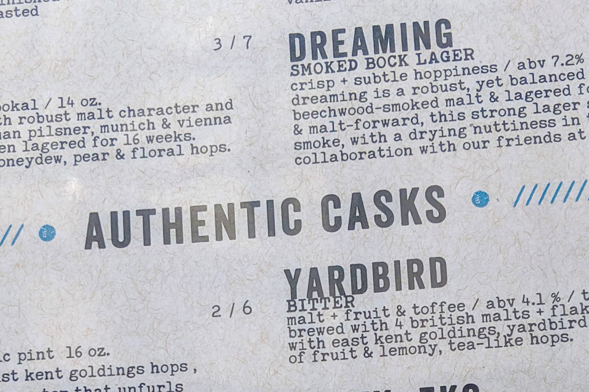 Behind the Bar: Let’s Make Beer Menus Smart Again